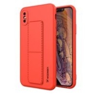 Калъф
  Wozinsky Kickstand Case flexible silicone cover with a stand iPhone XS /
  iPhone X red
