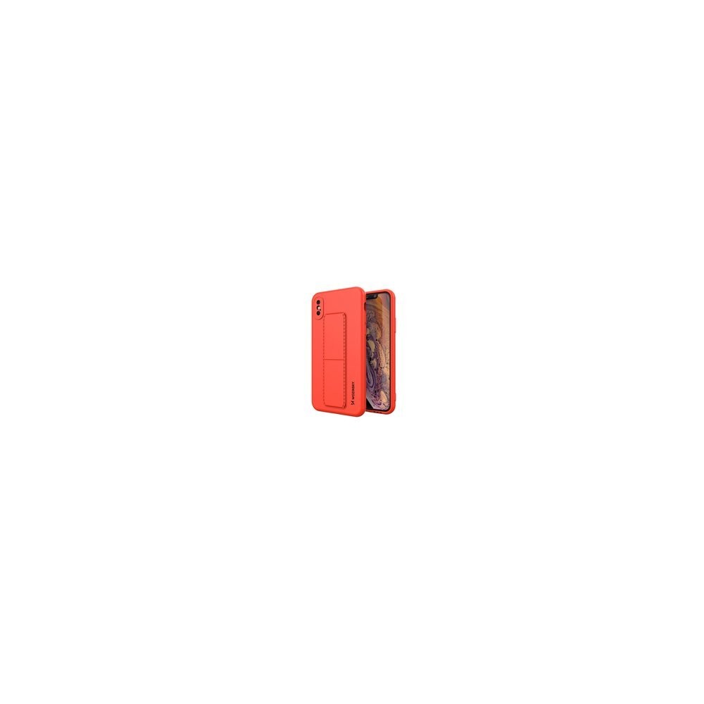 Калъф
  Wozinsky Kickstand Case flexible silicone cover with a stand iPhone XS /
  iPhone X red