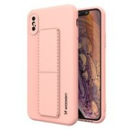 Калъф
  Wozinsky Kickstand Case flexible silicone cover with a stand iPhone XS /
  iPhone X pink