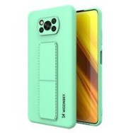 Калъф
  Wozinsky Kickstand Case flexible silicone cover with a stand Xiaomi Poco X3
  NFC / Poco X3 Pro mint