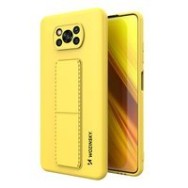 Калъф
  Wozinsky Kickstand Case flexible silicone cover with a stand Xiaomi Poco X3
  NFC / Poco X3 Pro yellow