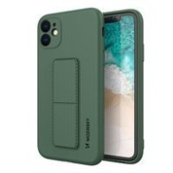 Калъф
  Wozinsky Kickstand Case flexible silicone cover with a stand Xiaomi Redmi 10X
  4G / Xiaomi Redmi Note 9 dark green