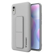 Калъф
  Wozinsky Kickstand Case flexible silicone cover with a stand Xiaomi Redmi
  Note 9 Pro / Redmi Note 9S grey