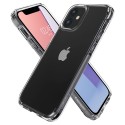 Удароустойчив силиконов кейс Spigen Ultra Hybrid за iPhone 12 mini, Crystal Clear