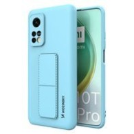 Калъф
  Wozinsky Kickstand Case flexible silicone cover with a stand Xiaomi Mi 10T
  Pro / Mi 10T light blue