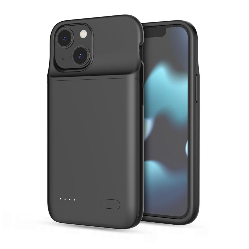 Калъф Tech-Protect Powercase с PowerBank, 4800mAh за IPhone 12 mini / 13 mini, Black