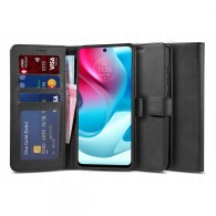 Калъф TECH-PROTECT WALLET ”2” за MOTOROLA MOTO G60S, Черен