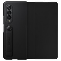Кожен Калъф за SAMSUNG Z Fold 3, Leather Flip Cover Book Case EF-FF926LBE, Черен