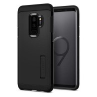 Spigen Tough Armor хибриден кейс с най-висока степен на защита Tech за Samsung Galaxy S9+ Plus, Black