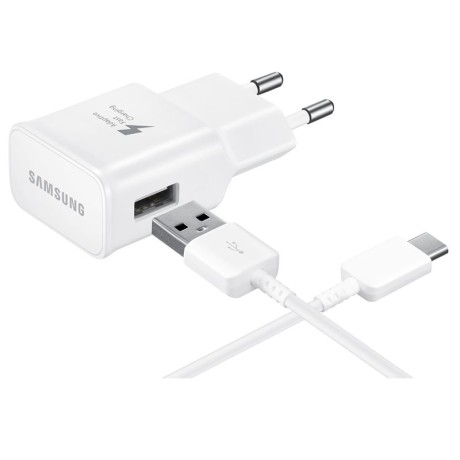 Оргинално зарядно устройство Samsung USB-C Fast Charger EP-TA20EWECGWW, Retail, Различни цветове