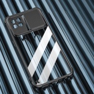 Калъф TECH-PROTECT CAMSHIELD за SAMSUNG GALAXY A22 5G, Черен/ Прозрачен