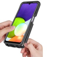 Калъф TECH-PROTECT DEFENSE360 за SAMSUNG GALAXY A22/M22 4G/LTE, Черен