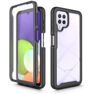 Калъф TECH-PROTECT DEFENSE360 за SAMSUNG GALAXY A22/M22 4G/LTE, Черен