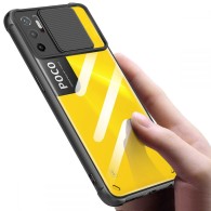Калъф TECH-PROTECT CAMSHIELD за XIAOMI POCO M3 PRO 5G/ REDMI NOTE 10 5G, Черен/ Прозрачен