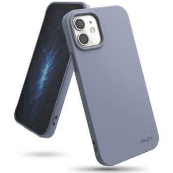 Калъф Ringke Air S Ultra-Thin за iPhone 12 mini, Grey-Blue