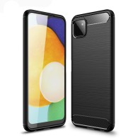 Калъф TECH-PROTECT TPUCARBON за SAMSUNG GALAXY A22 5G, Черен