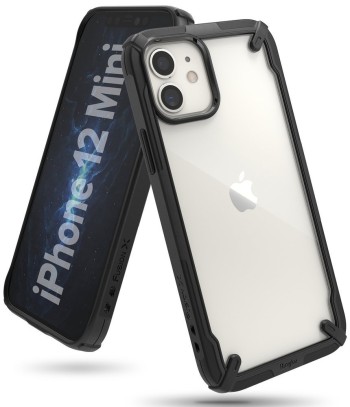 Калъф Ringke Fusion X за iPhone 12 mini, Black