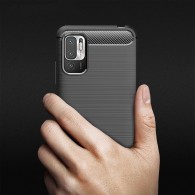 Калъф TECH-PROTECT TPUCARBON за XIAOMI POCO M3 PRO 5G/REDMI NOTE 10 5G, Черен