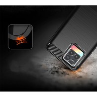 Калъф TECH-PROTECT TPUCARBON за REALME 8 5G/NARZO 30 5G, Черен