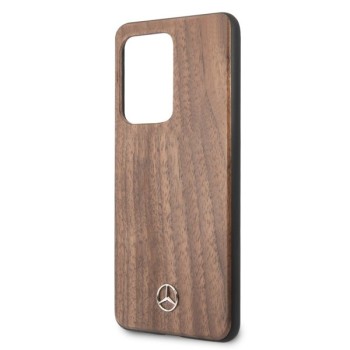 Калъф Mercedes MEHCS69VWOLB за Samsung S20 Ultra Wood Line Walnut