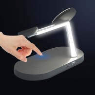 Безжично зарядно TECH-PROTECT A12 3IN1 MAGNETIC MAGSAFE WIRELESS CHARGER, Черен