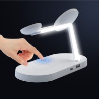 Безжично зарядно TECH-PROTECT A12 3IN1 MAGNETIC MAGSAFE WIRELESS CHARGER, Бял