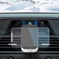 Поставка за кола с безжично зареждане TECH-PROTECT CW19 MAGNETIC MAGSAFE VENT CAR MOUNT, Черен