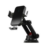 Стойка за кола с безжично зареждане TECH-PROTECT R3, Черен