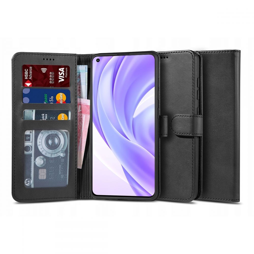 Калъф TECH-PROTECT WALLET ”2” за XIAOMI MI 11 LITE/11 LITE NE/5G, Черен
