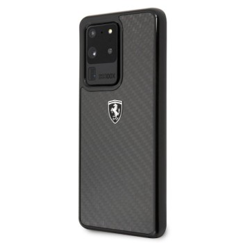 Калъф Ferrari Hardcase FEHCAHCS69BK Samsung  S20 Ultra Carbon Heritage