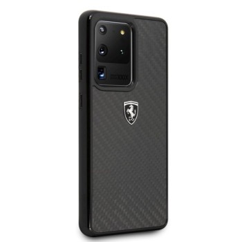 Калъф Ferrari Hardcase FEHCAHCS69BK Samsung  S20 Ultra Carbon Heritage