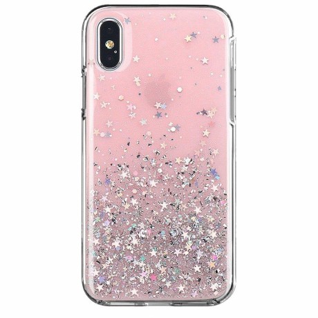 Калъф Wozinsky Star Glitter Shining за for iPhone 12 Pro Max, Pink