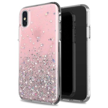 Калъф Wozinsky Star Glitter Shining за for iPhone 12 Pro Max, Pink
