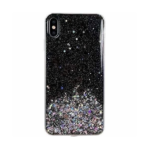 Калъф Wozinsky Star Glitter Shining за Xiaomi Redmi 9A, Black