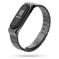 Каишка TECH-PROTECT STEELBAND за XIAOMI MI SMART BAND 5/6/6 NFC, Черен