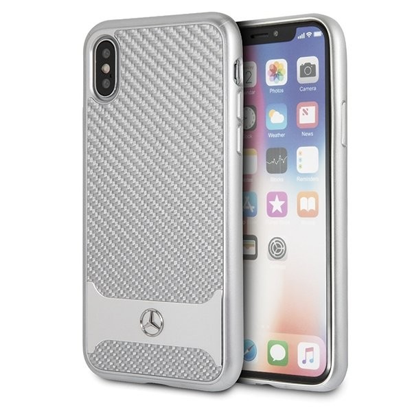 Калъф Mercedes MEHCPXHACASI iPhone X/Xs Real Carbon Dynamic