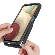 Калъф TECH-PROTECT DEFENSE360 за SAMSUNG GALAXY M12, Черен