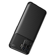 Калъф TECH-PROTECT TPUCARBON за OPPO RENO 5 LITE, Черен