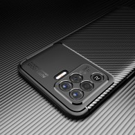 Калъф TECH-PROTECT TPUCARBON за OPPO RENO 5 LITE, Черен