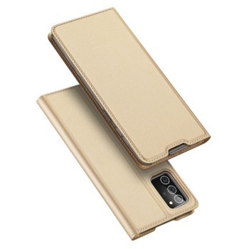 Калъф DUX DUCIS Skin Pro Bookcase type case for Samsung Galaxy Note 20 golden