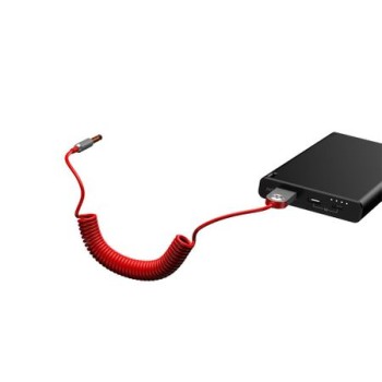 Wireless Adaptor audio 3.5 AUX to USB Baseus, Червен