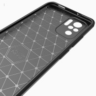 Калъф TECH-PROTECT TPUCARBON за XIAOMI REDMI NOTE 10/10S, Черен