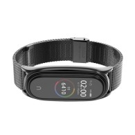Каишка TECH-PROTECT MILANESEBAND за XIAOMI MI SMART BAND 5/6/6 NFC, Черен