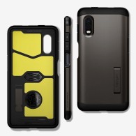 Spigen Tough Armor хибриден кейс с най-висока степен на защита Tech за Samsung Galaxy X cover Pro, Gunmetal