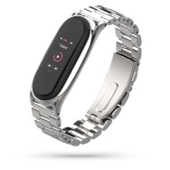 Каишка TECH-PROTECT STAINLESS за XIAOMI MI SMART BAND 5/6/6 NFC, Silver