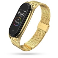 Каишка TECH-PROTECT MILANESEBAND за XIAOMI MI SMART BAND 5/6/6 NFC, Gold