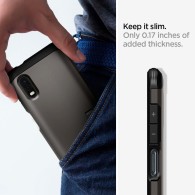 Spigen Tough Armor хибриден кейс с най-висока степен на защита Tech за Samsung Galaxy X cover Pro, Gunmetal