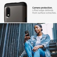 Spigen Tough Armor хибриден кейс с най-висока степен на защита Tech за Samsung Galaxy X cover Pro, Gunmetal