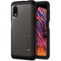 Spigen Tough Armor хибриден кейс с най-висока степен на защита Tech за Samsung Galaxy X cover Pro, Gunmetal