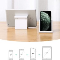 Поставка TECH-PROTECT Z1 UNIVERSAL STAND HOLDER SMARTPHONE & TABLET, Бял